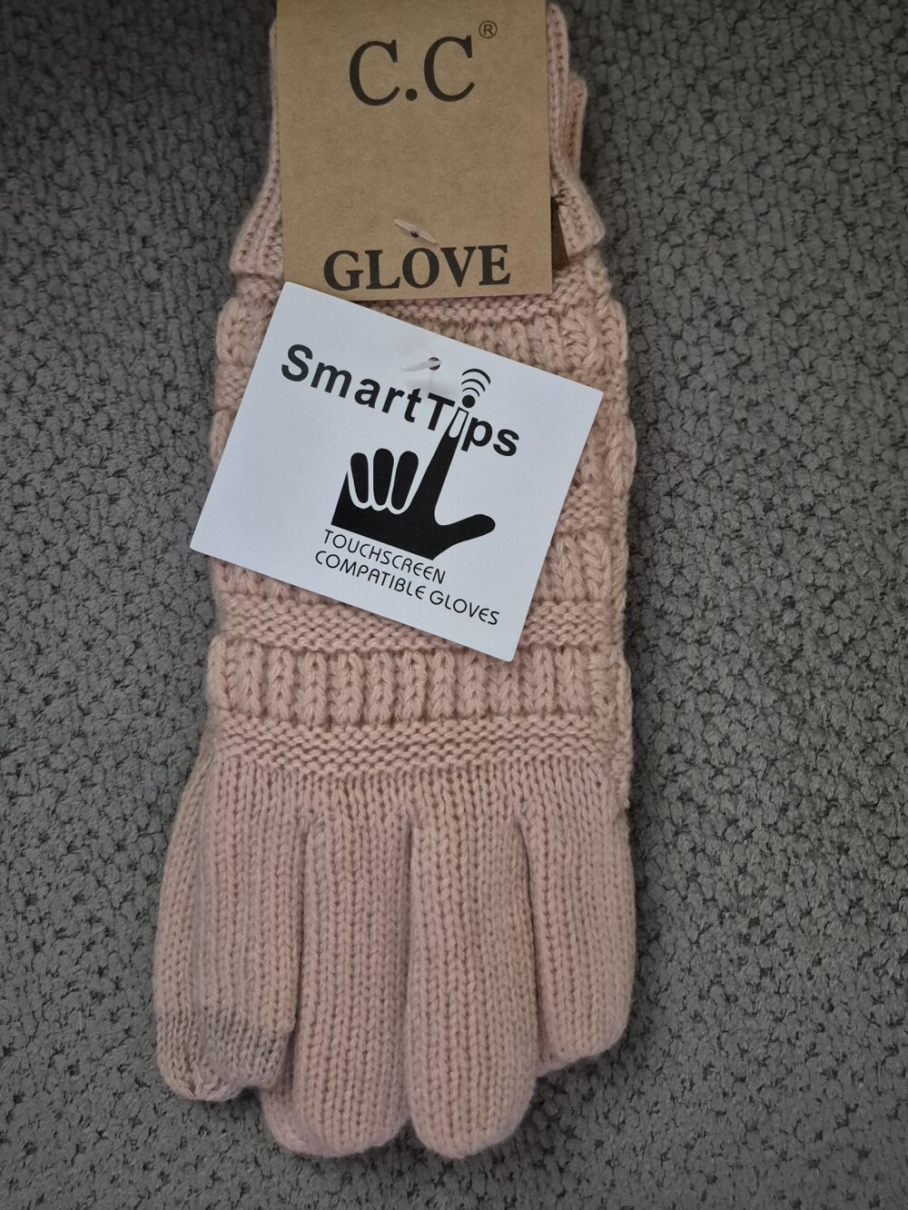 C.C SmartTips Touchscreen Gloves INDI PINK